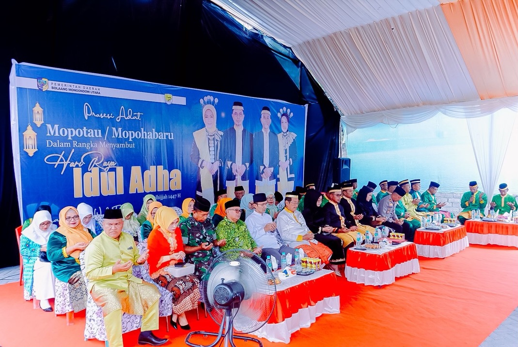 Kemenag Hadiri Adat Mopohabaru Idul Adha 1447 H
