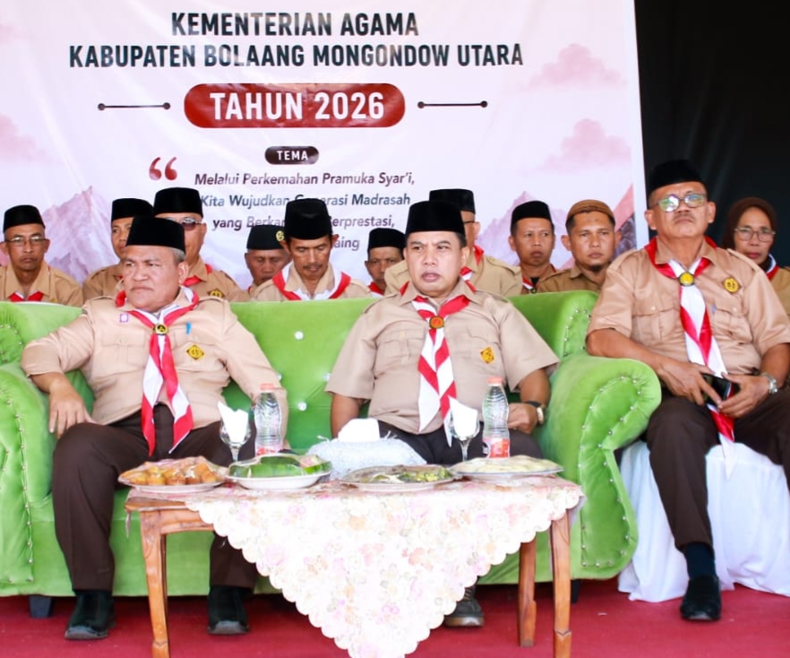 Resmi Dibuka! PPSM Ke-III Boltara Himpun 25 Madrasah dalam Semangat Pramuka Syar�i