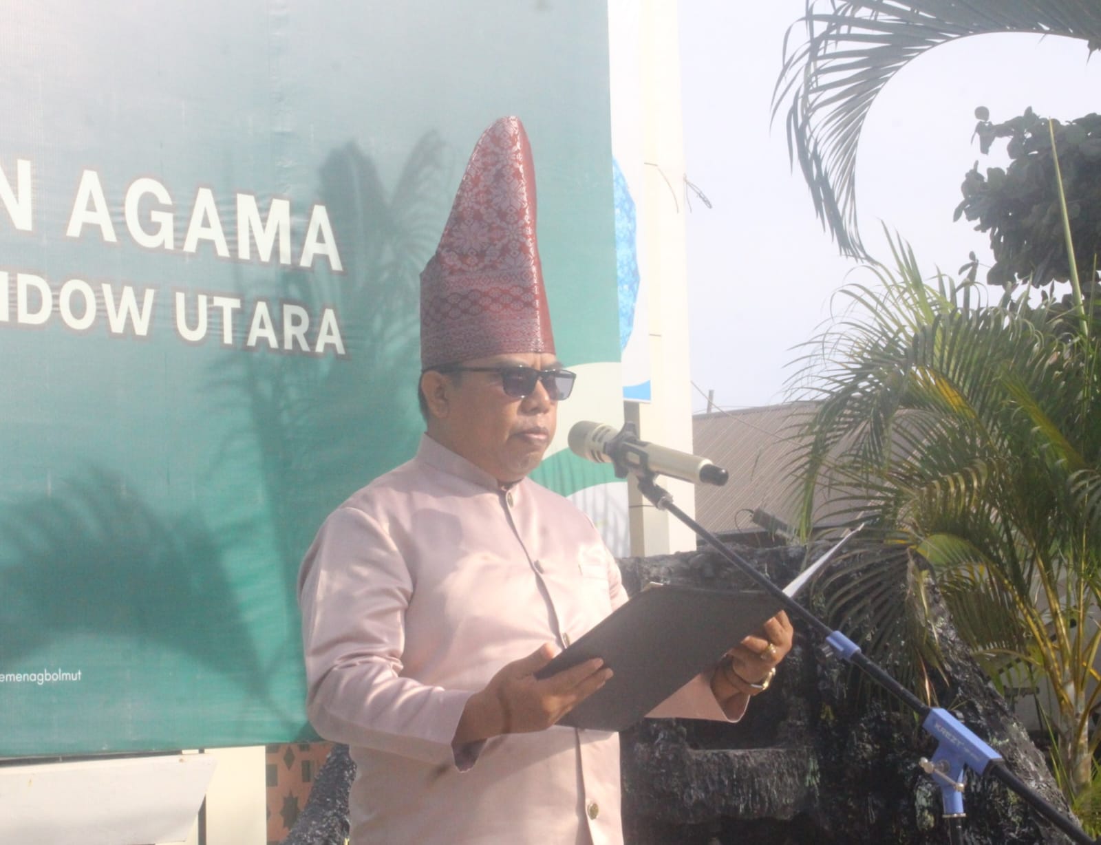 Upacara HUT Ke-81 RI, Kakan Sebut Program Sukses Kemenag Dalam Pidato Menag