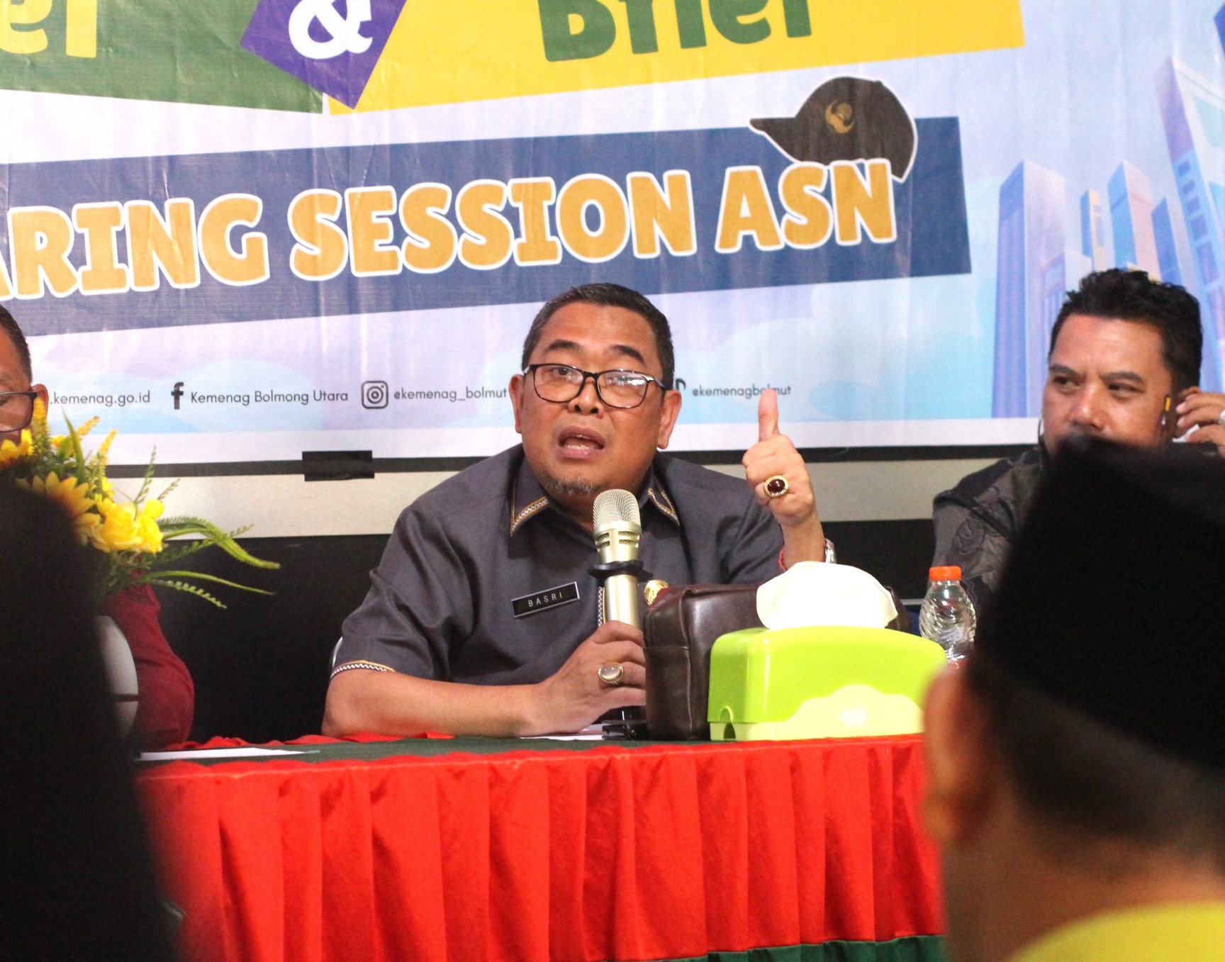 Meet And Brief ASN, Kabag TU: Efisiensi Anggaran Berdampak pada Belanja Pegawai dan Operasional